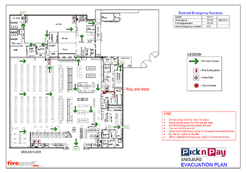 fire evacuation plans